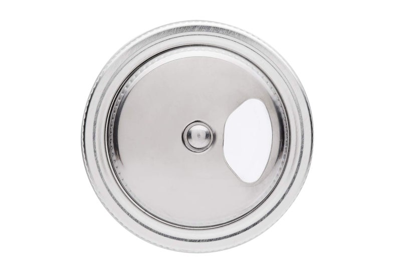 Jarware Stainless Steel Spice Shaker, Regular Mouth Mason Jar Spice Lid - Image 4